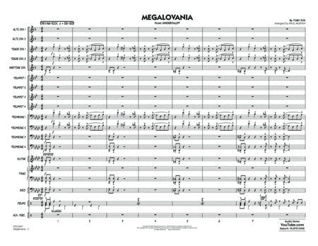 Megalovania (arr. Paul Murtha) - Conductor Score (Full Score)