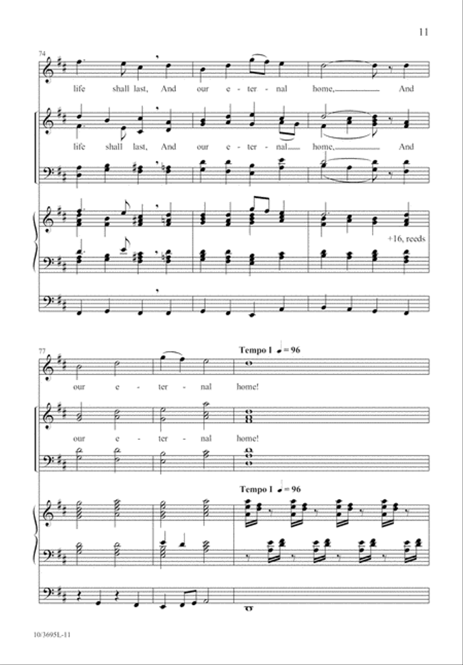Our Hope for Years to Come SSATBB scores gallery preview page 12