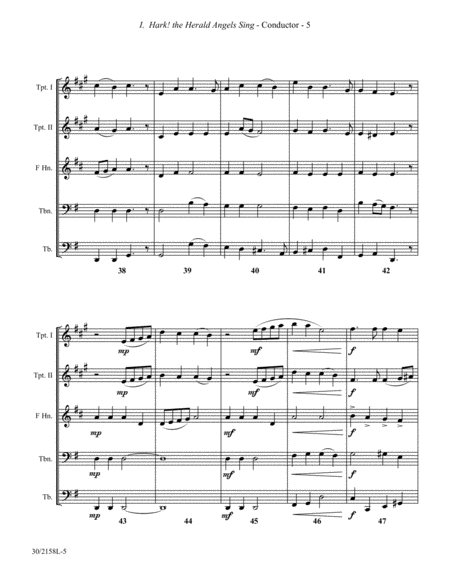 Christmas Suite for Brass Quintet