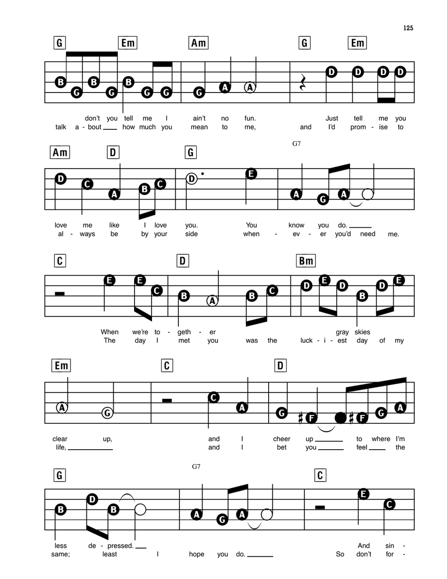We Belong Together (from Toy Story 3) Electronic Keyboard scores gallery preview page 2