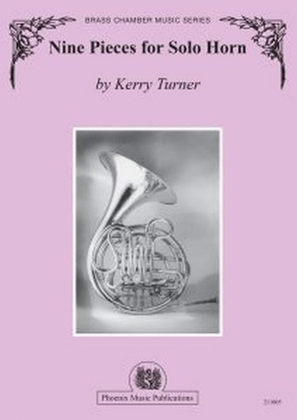 Book cover for Nine Pieces for Solo Horn