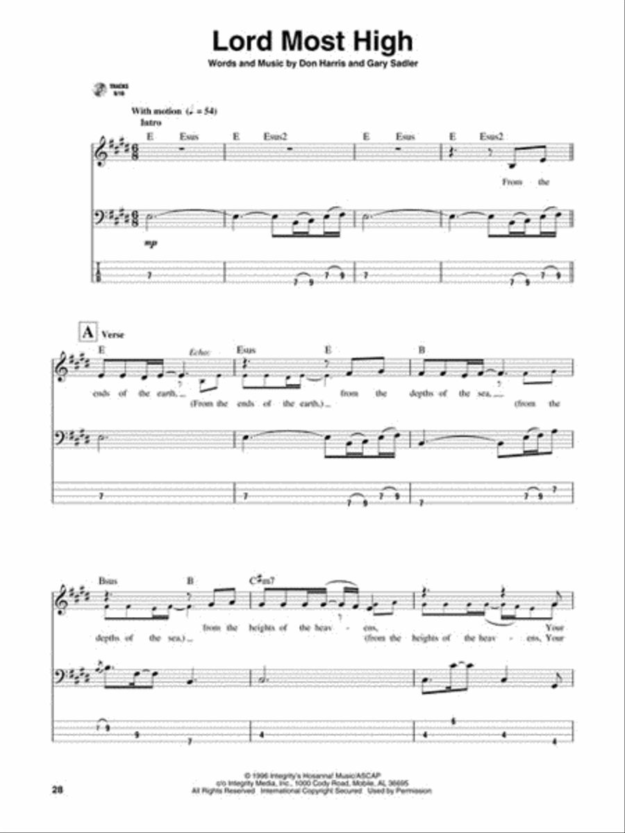 He Is Exalted - Bass Edition CD scores gallery preview page 3