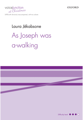 As Joseph was a-walking