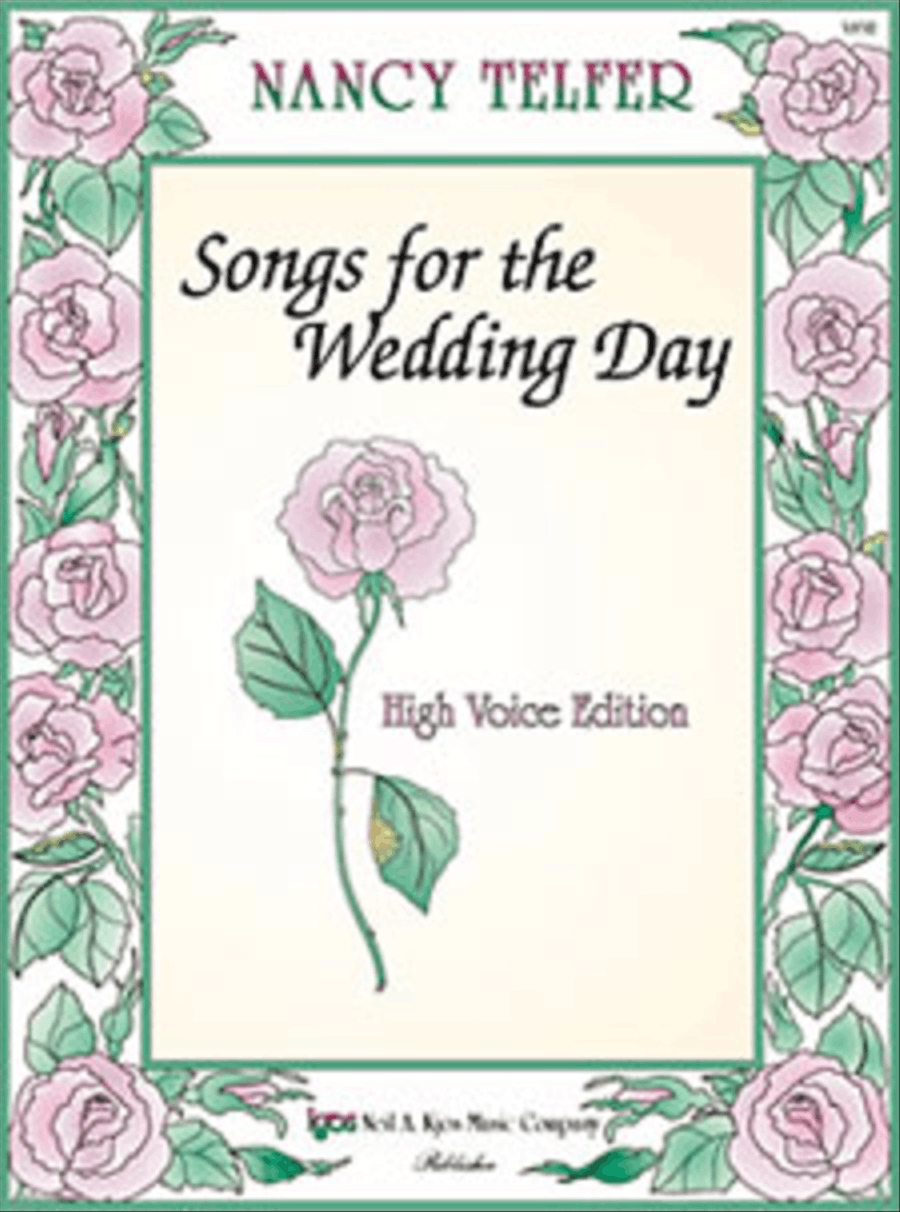 Songs For The Wedding Day, High Voice