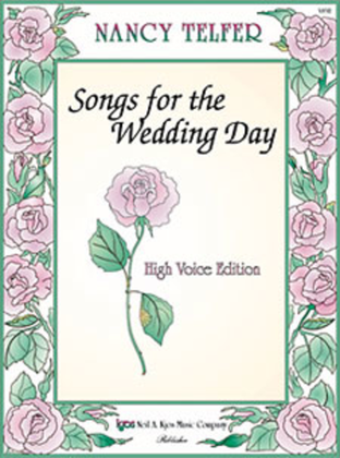 Songs For the Wedding Day, High Voice