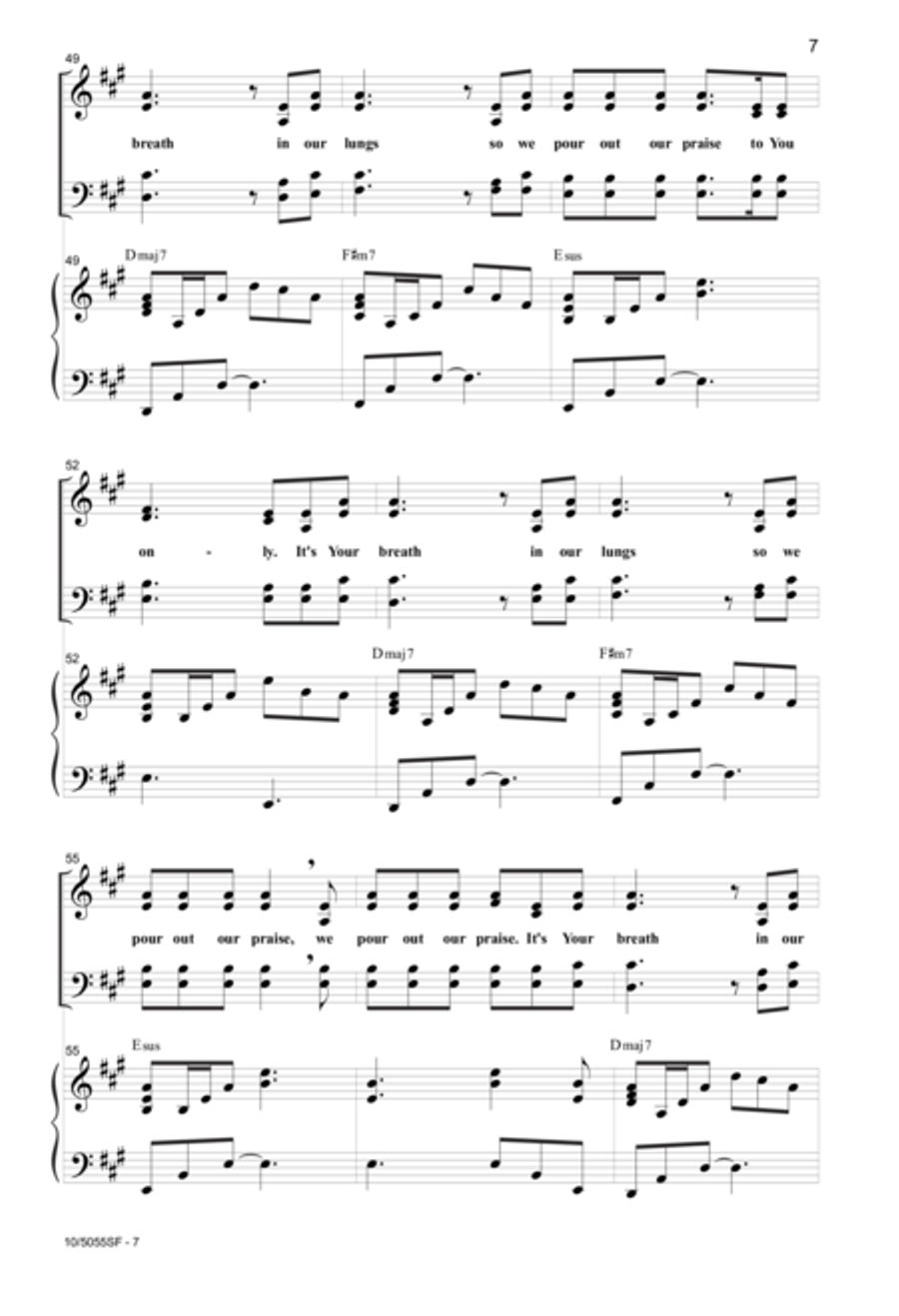 Great Are You Lord 4-Part scores gallery preview page 6