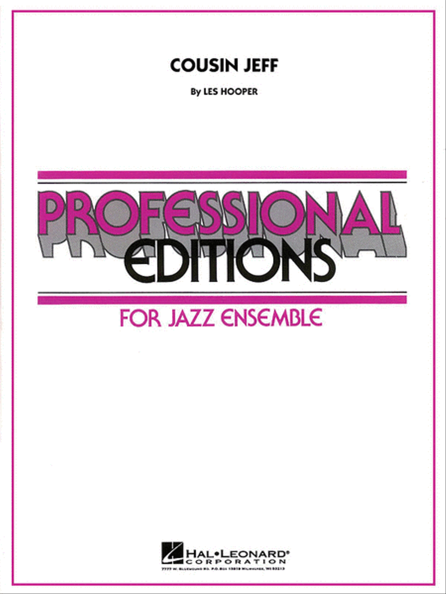 Cousin Jeff Jazz Ensemble scores gallery preview page 1