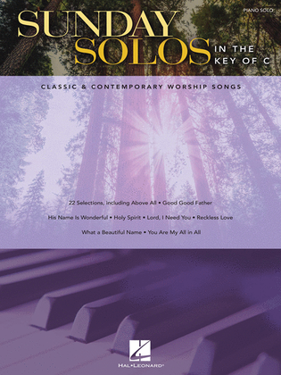 Book cover for Sunday Solos in the Key of C