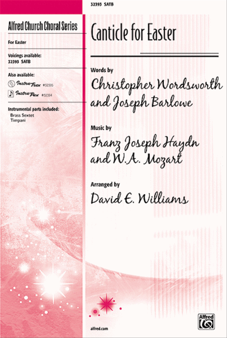 Canticle for Easter 4-Part scores gallery preview page 1