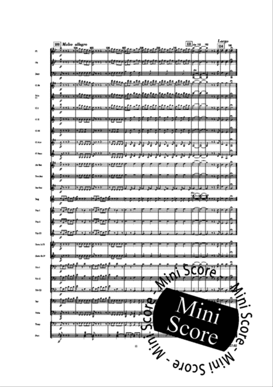 Light Cavalry Fanfare Band scores gallery preview page 15