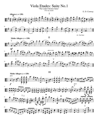 Viola Suite No. 1