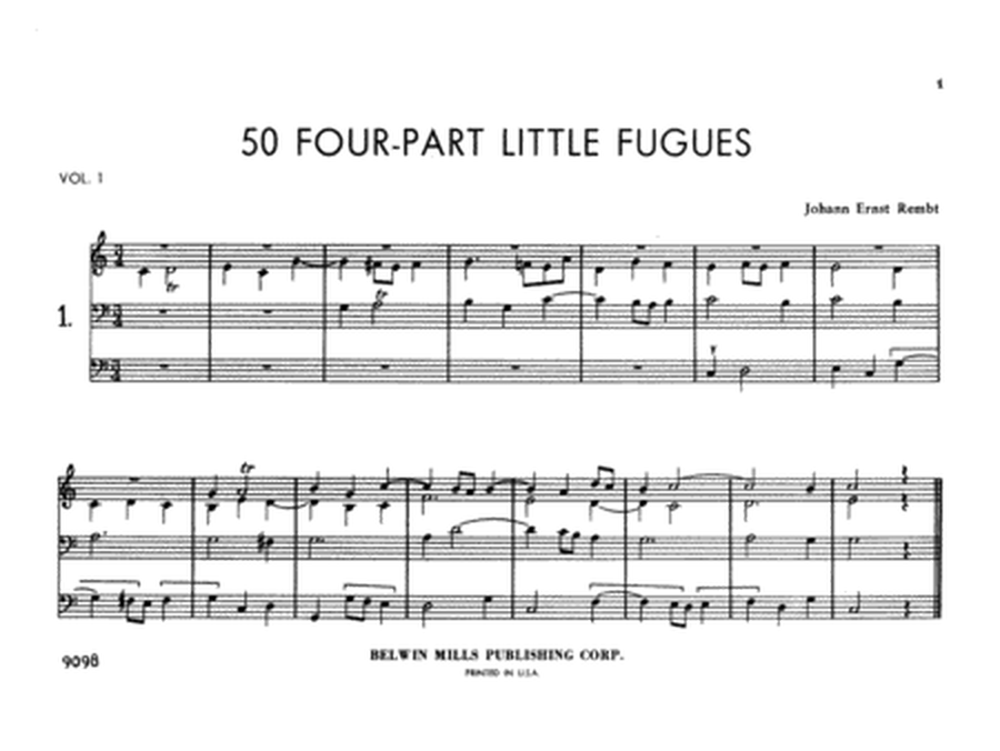 Fifty Four-part Little Fugues, Volume 1
