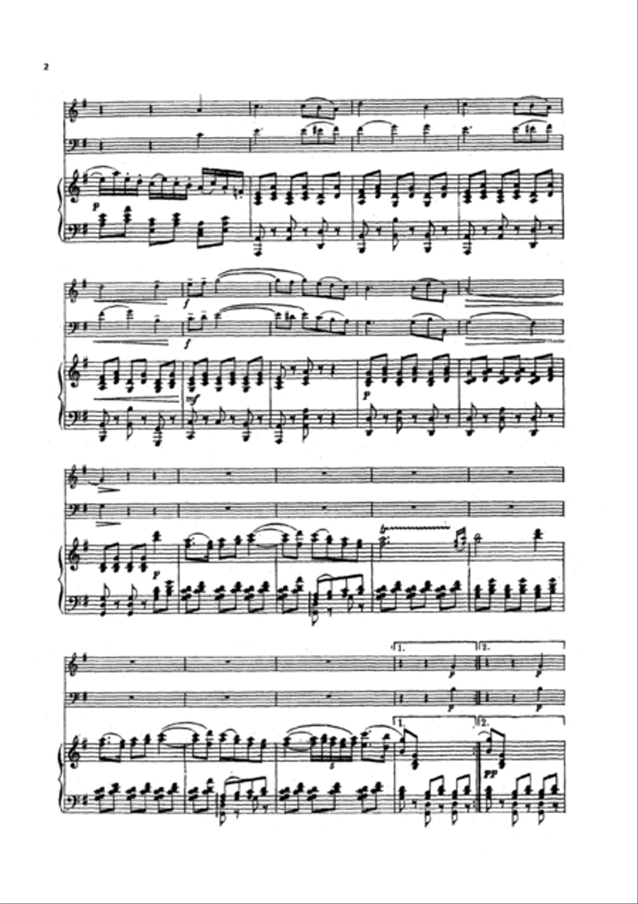 Duet Liza and Polina Piano Trio scores gallery preview page 2