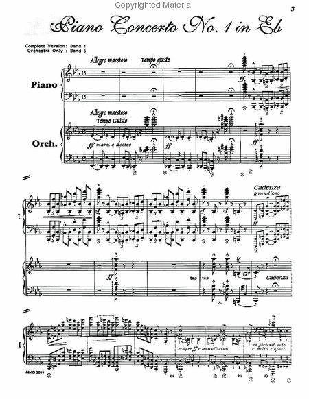 Liszt - Concerto No. 1 in E-flat Major, S124 - Weber Konzertsstuck, Op. 79 image number null