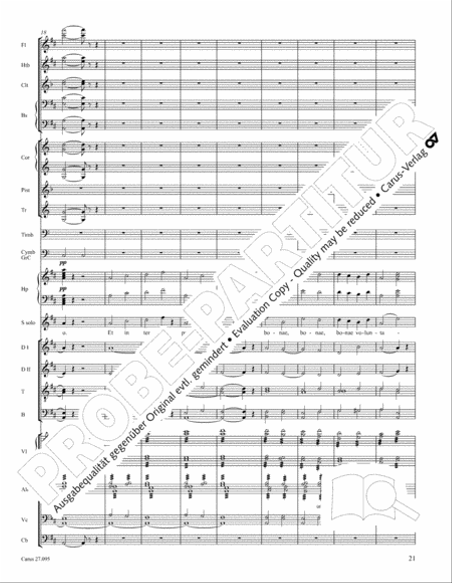 Messe solennelle de sainte Cecile STB scores gallery preview page 34