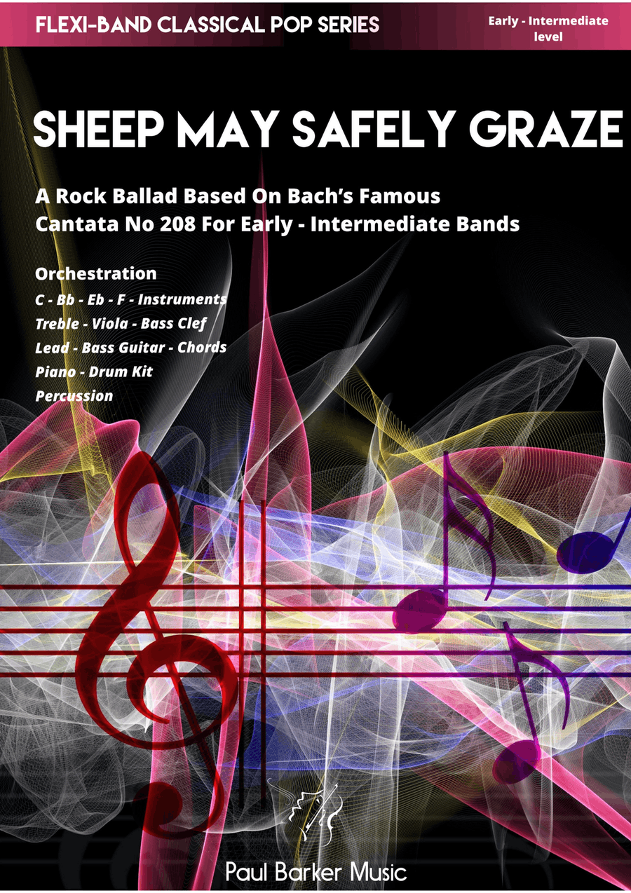 Sheep May Safely Graze (Flexible Instrumentation) Concert Band scores gallery preview page 1