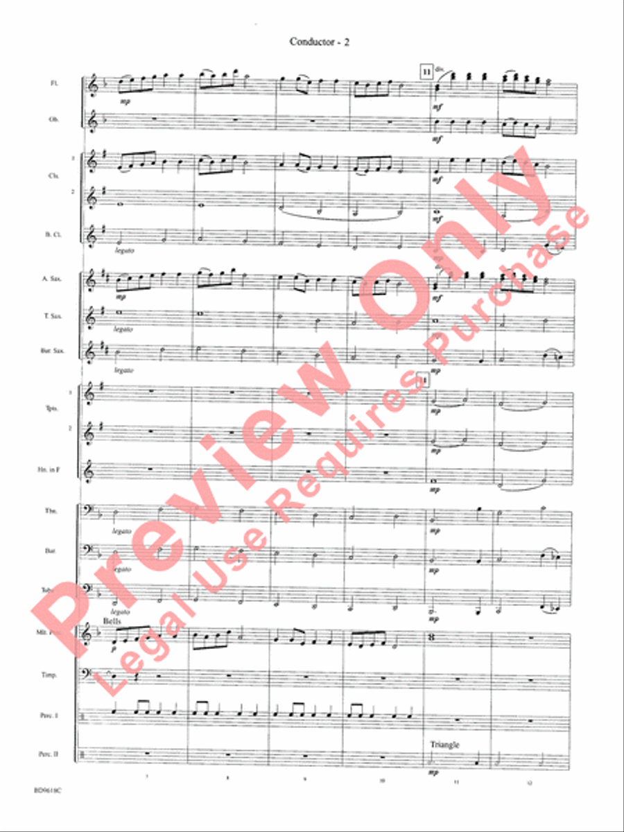 Hatikvah Concert Band scores gallery preview page 5