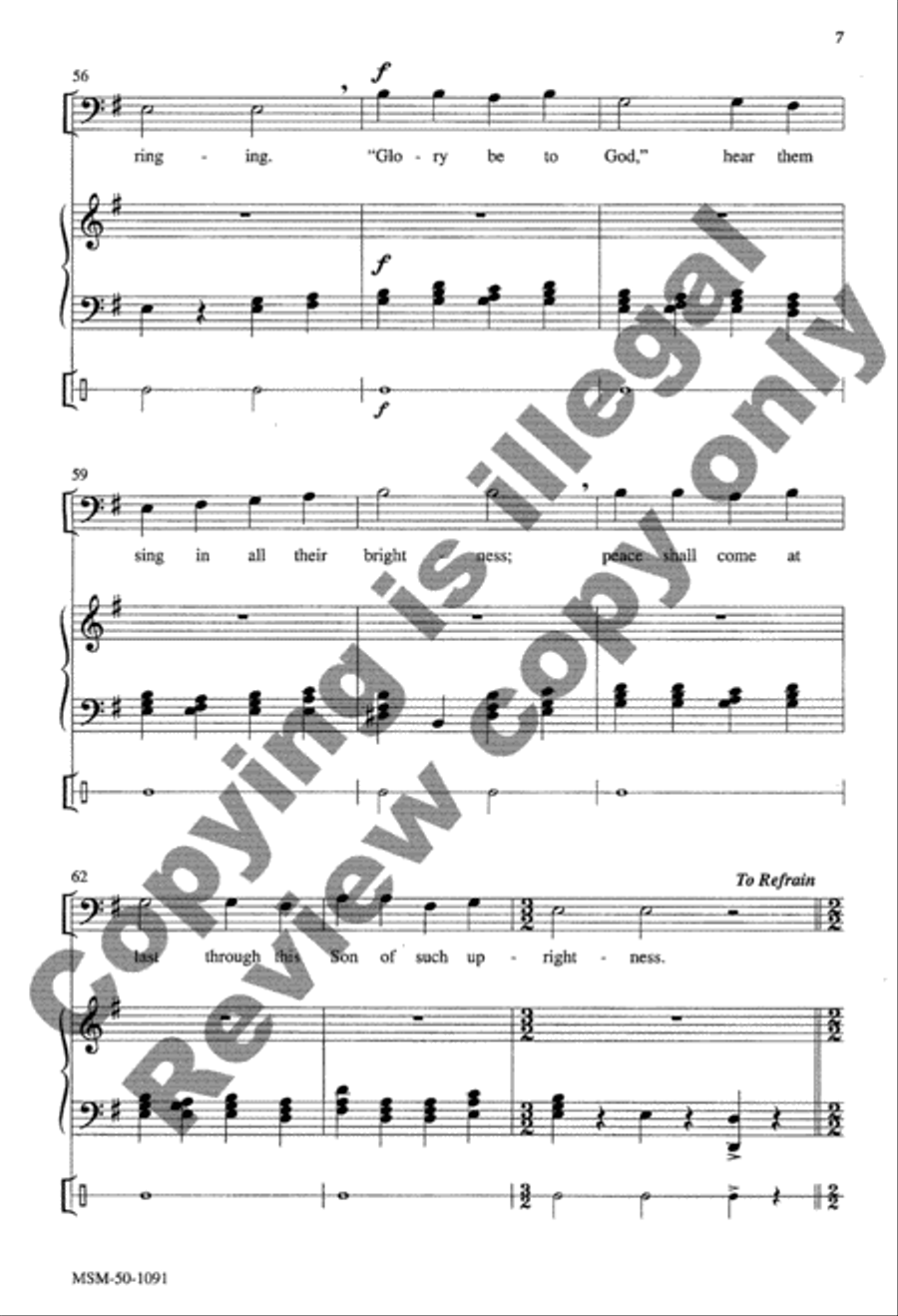 Riu, Riu, Chiu, Manger Birds Are Winging 2-Part scores gallery preview page 20