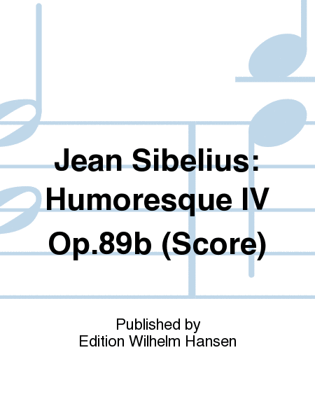 Humoresque IV Op.89b
