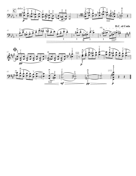 Popper (arr. Richard Aaron): Op. 73, Etude #29