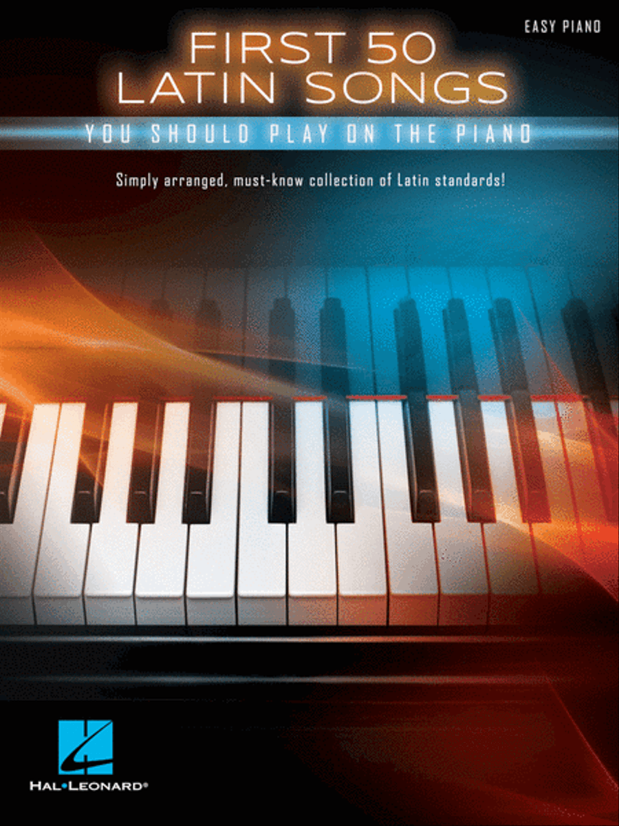 First 50 Latin Songs You Should Play on the Piano Easy Piano scores gallery preview page 1