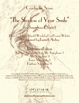 Book cover for The Shadow Of Your Smile