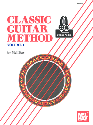 Book cover for Classic Guitar Method, Volume 1