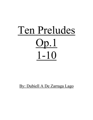 Ten Preludes Suite 1-10