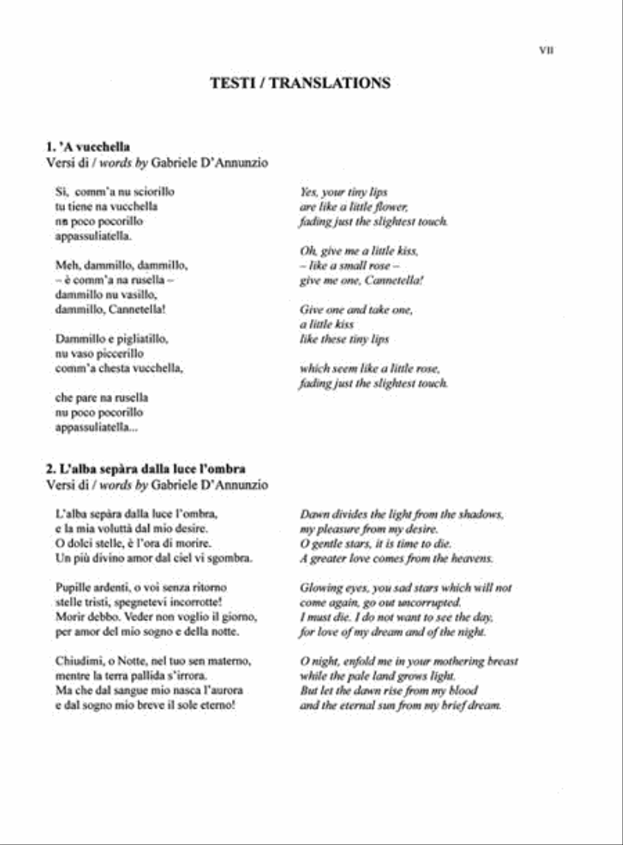 Cantolopera: Tosti - Favorite Songs, Volume 2 Voice scores gallery preview page 3
