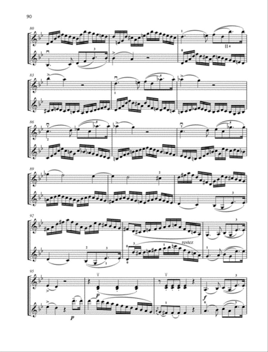 Duo G minor Duo G minor Violin scores gallery preview page 5