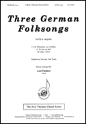 Book cover for Three German Folksongs