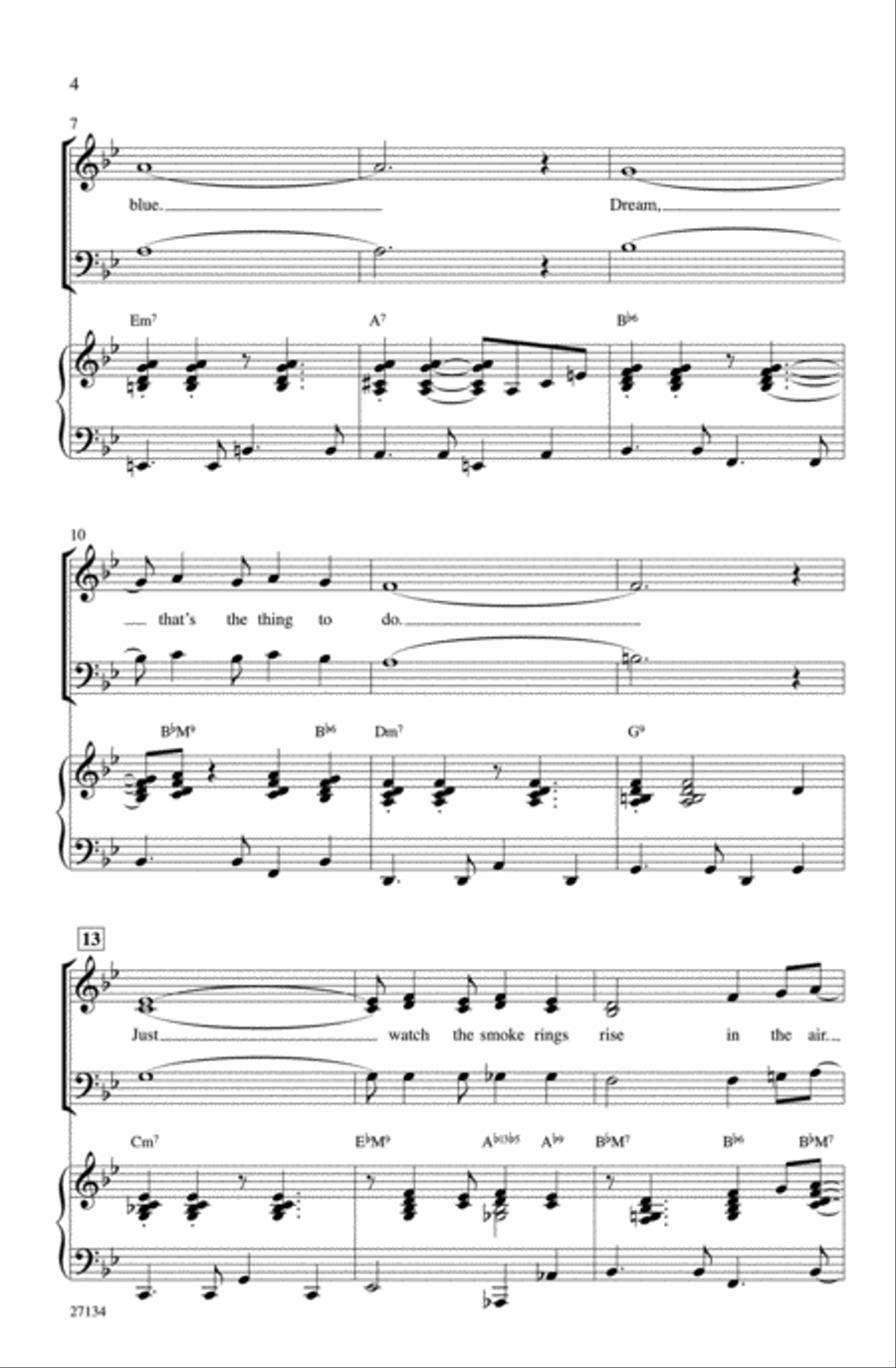 Dream 3-Part scores gallery preview page 13