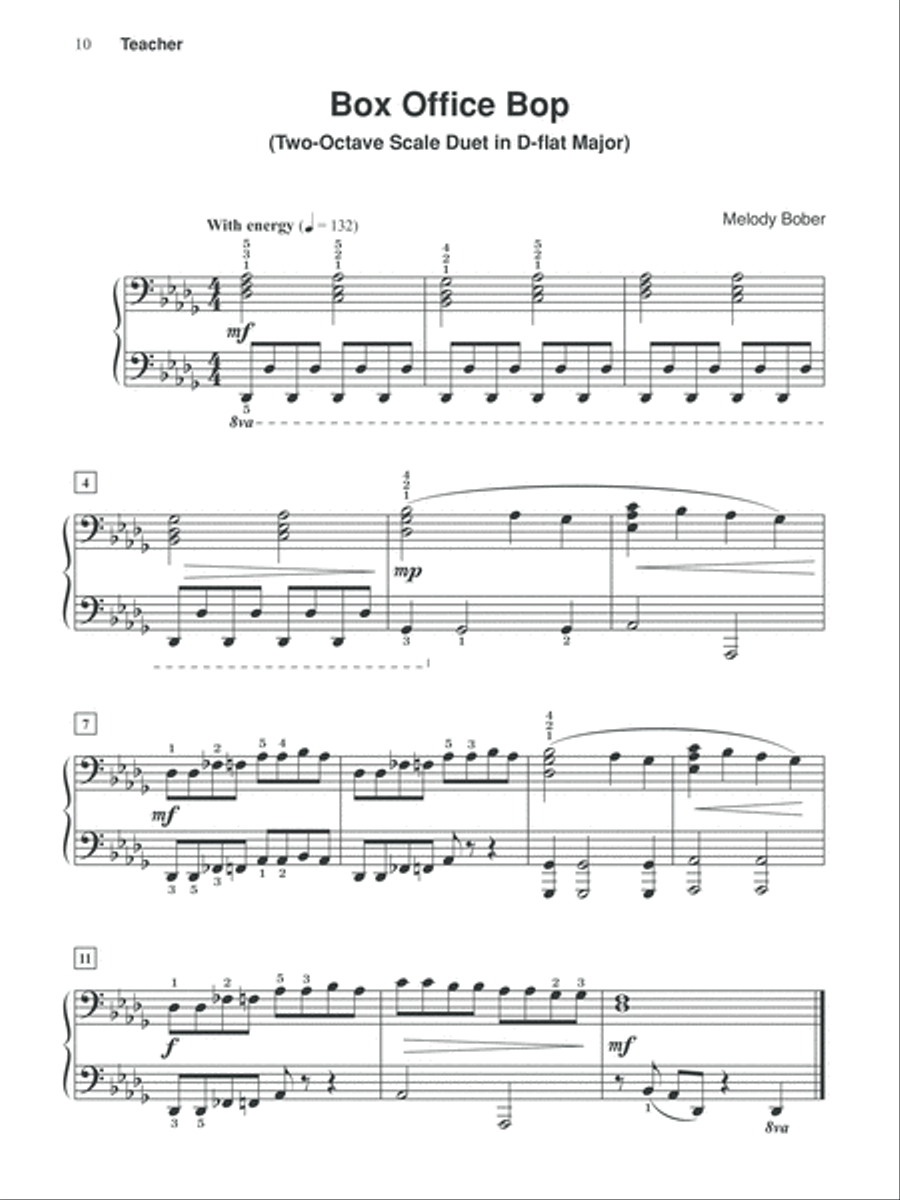 Major Scale Pro, Book 2 Piano Method scores gallery preview page 8