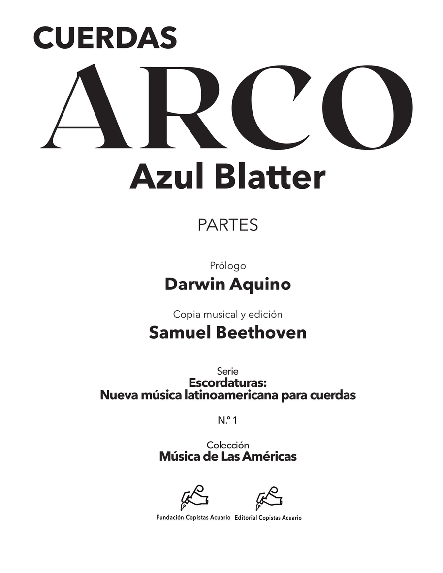 Arco (Partes) String Quartet scores gallery preview page 3