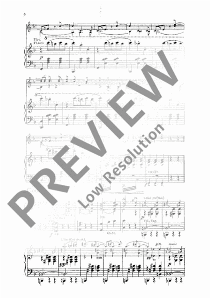 Künstlerleben Orchestra scores gallery preview page 9