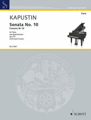 Book cover for Sonata No. 10