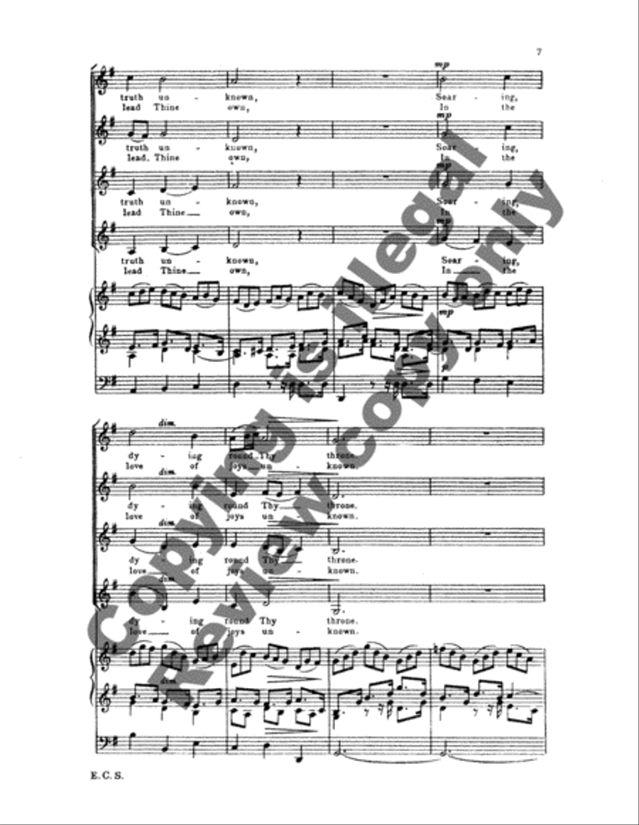 Jesu, joy of man's desiring (BWV 147) SSAA scores gallery preview page 6