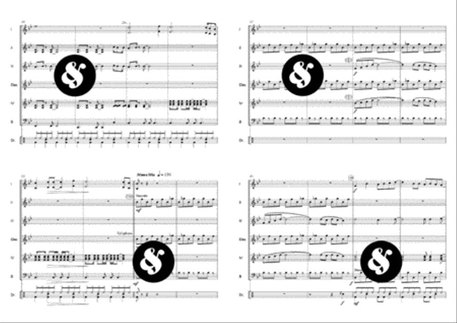 Abba Gold Accordion Orchestra scores gallery preview page 5