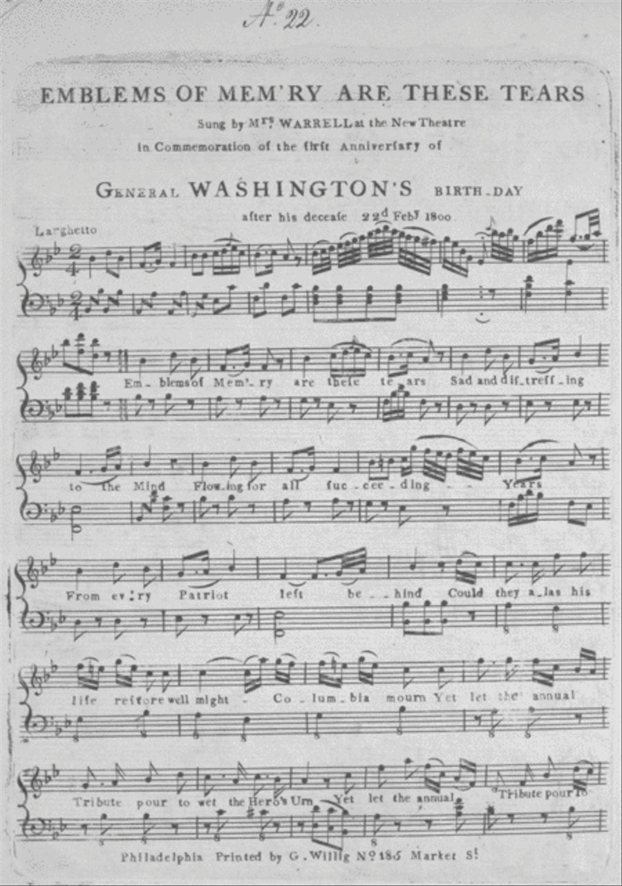 Emblems of mem'ry are These Tears Voice scores gallery preview page 1
