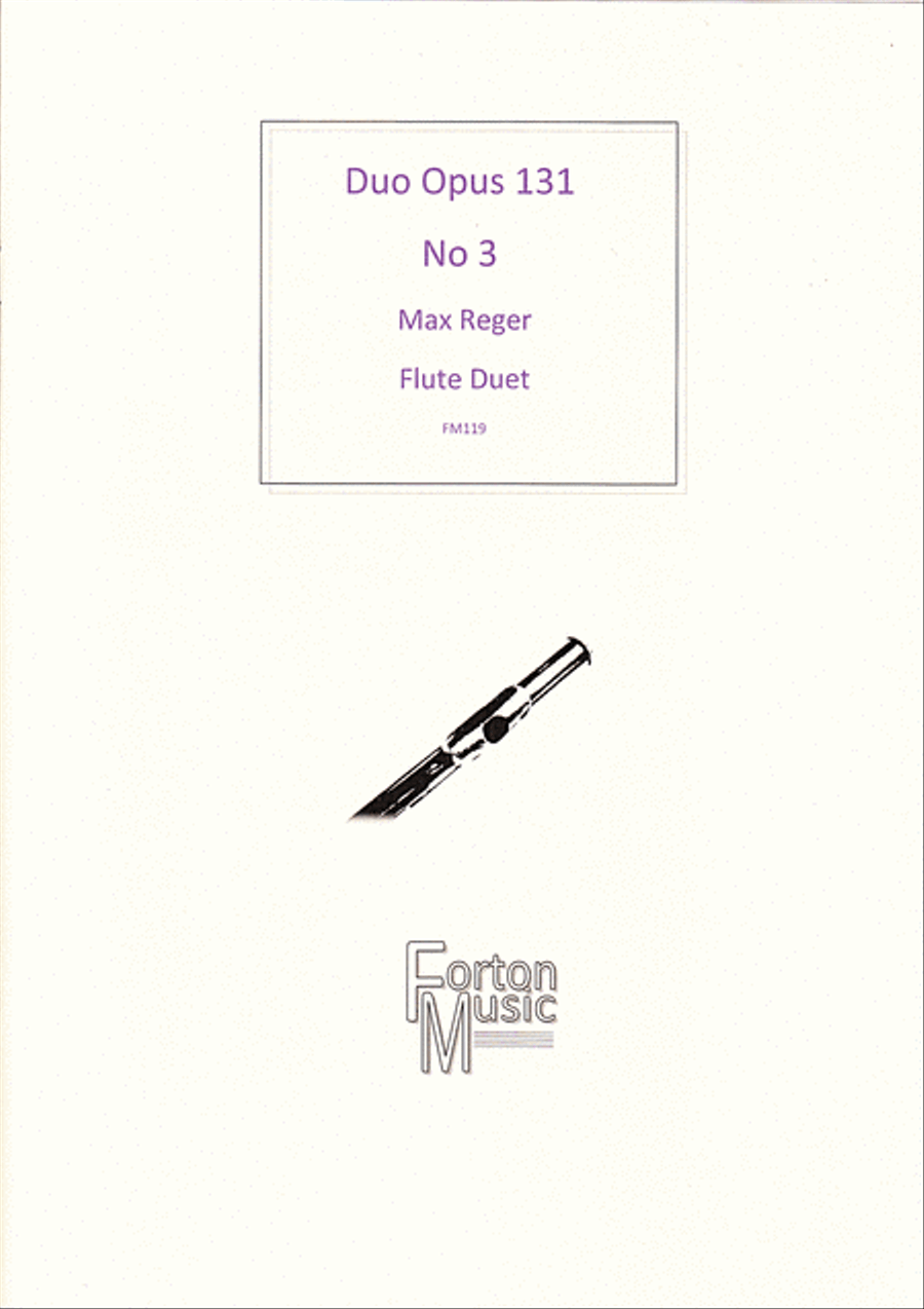 Duo Opus 131 no 3 Flute Duet scores gallery preview page 1