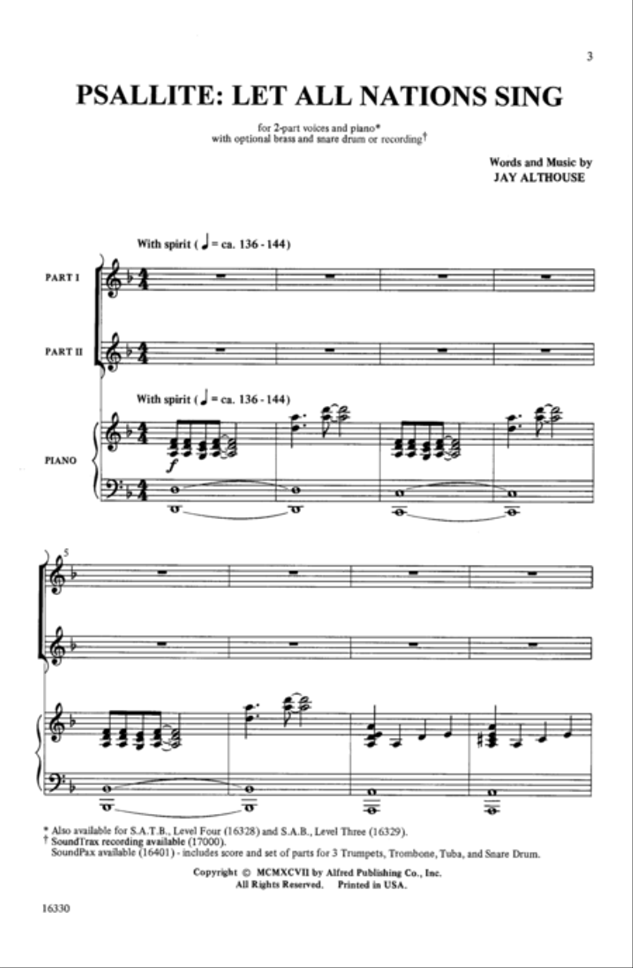 Psallite: Let All Nations Sing 2-Part scores gallery preview page 14