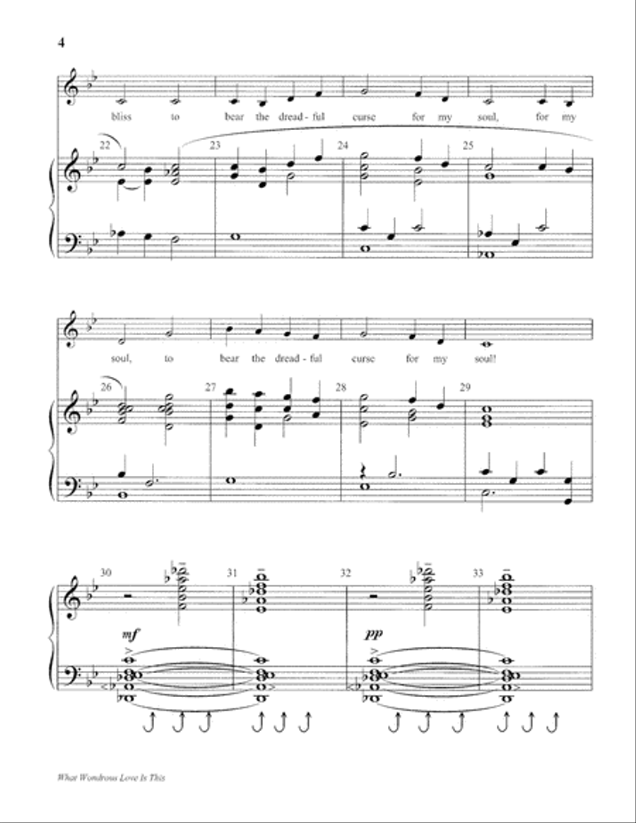 What Wondrous Love Is This 5-Octaves scores gallery preview page 4