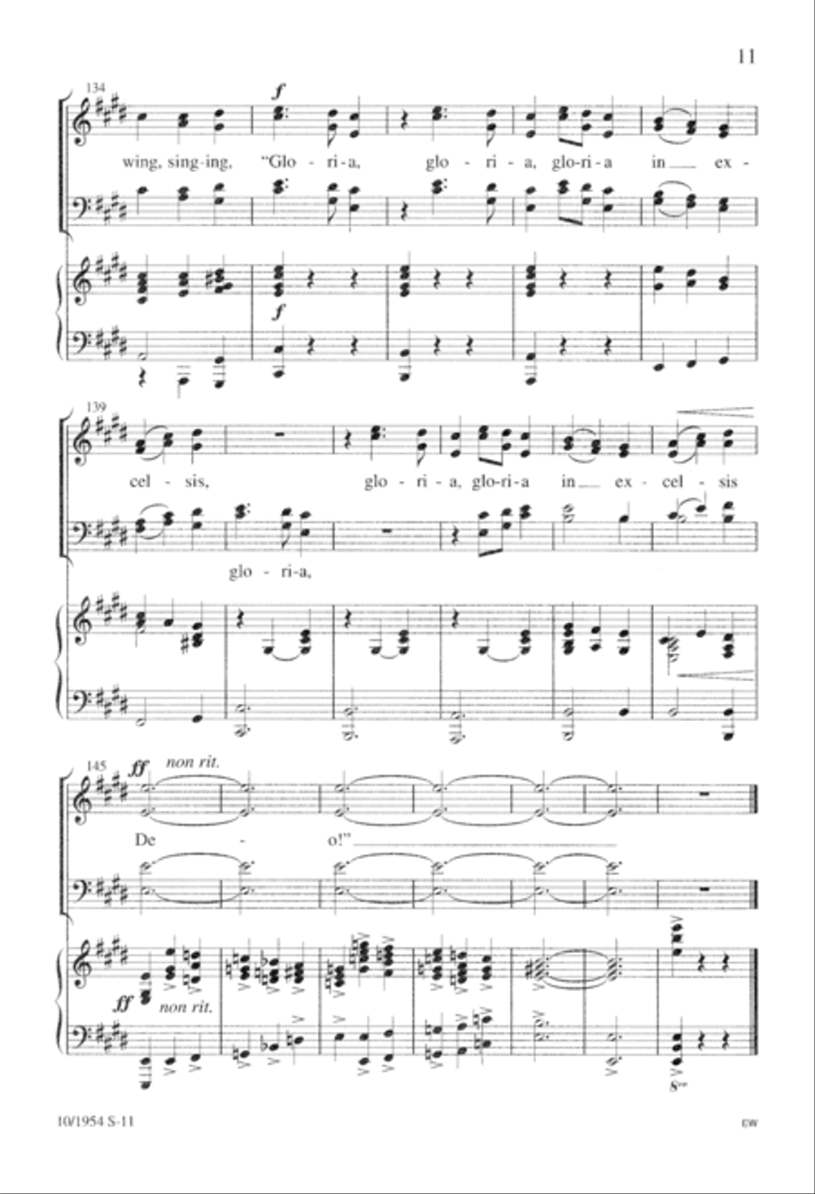 Angels Angels 4-Part scores gallery preview page 11
