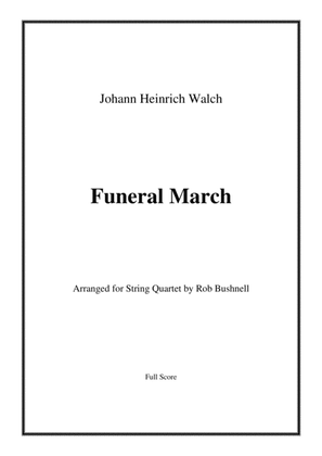 Book cover for Funeral March (Walch)/"Beethoven's Funeral March No.1" - String Quartet