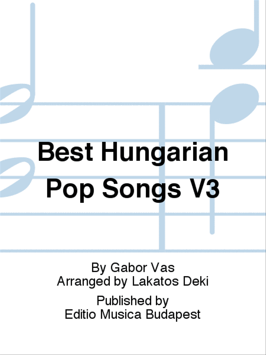 Best Hungarian Pop Songs V3 Violin Solo scores gallery preview page 1