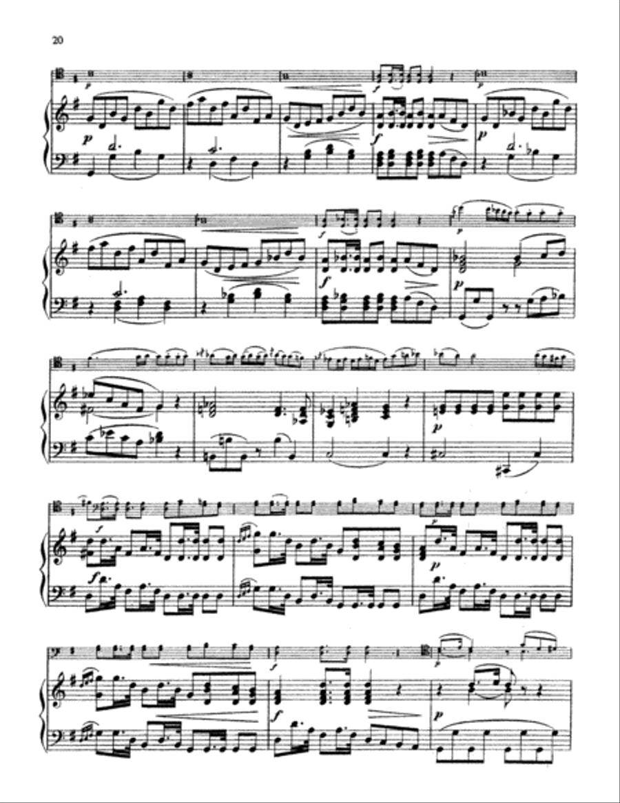 Boccherini: Three Sonatas for Cello and Piano Piano Accompaniment scores gallery preview page 5