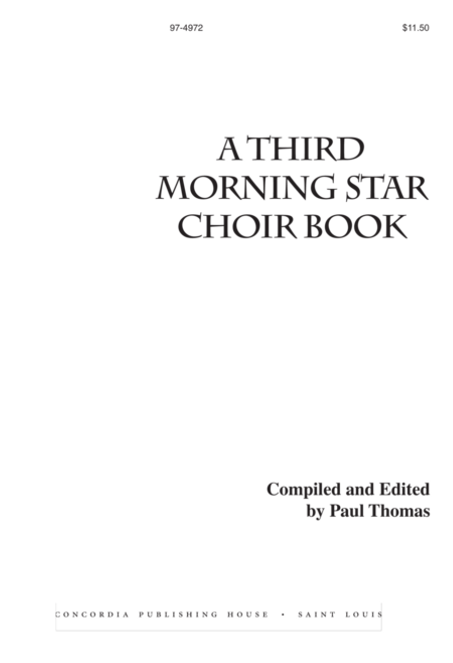 A Third Morning Star Choir Book Unison Choir scores gallery preview page 2