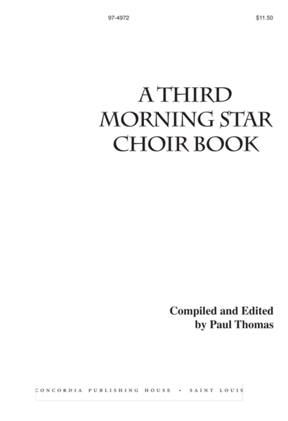 A Third Morning Star Choir Book