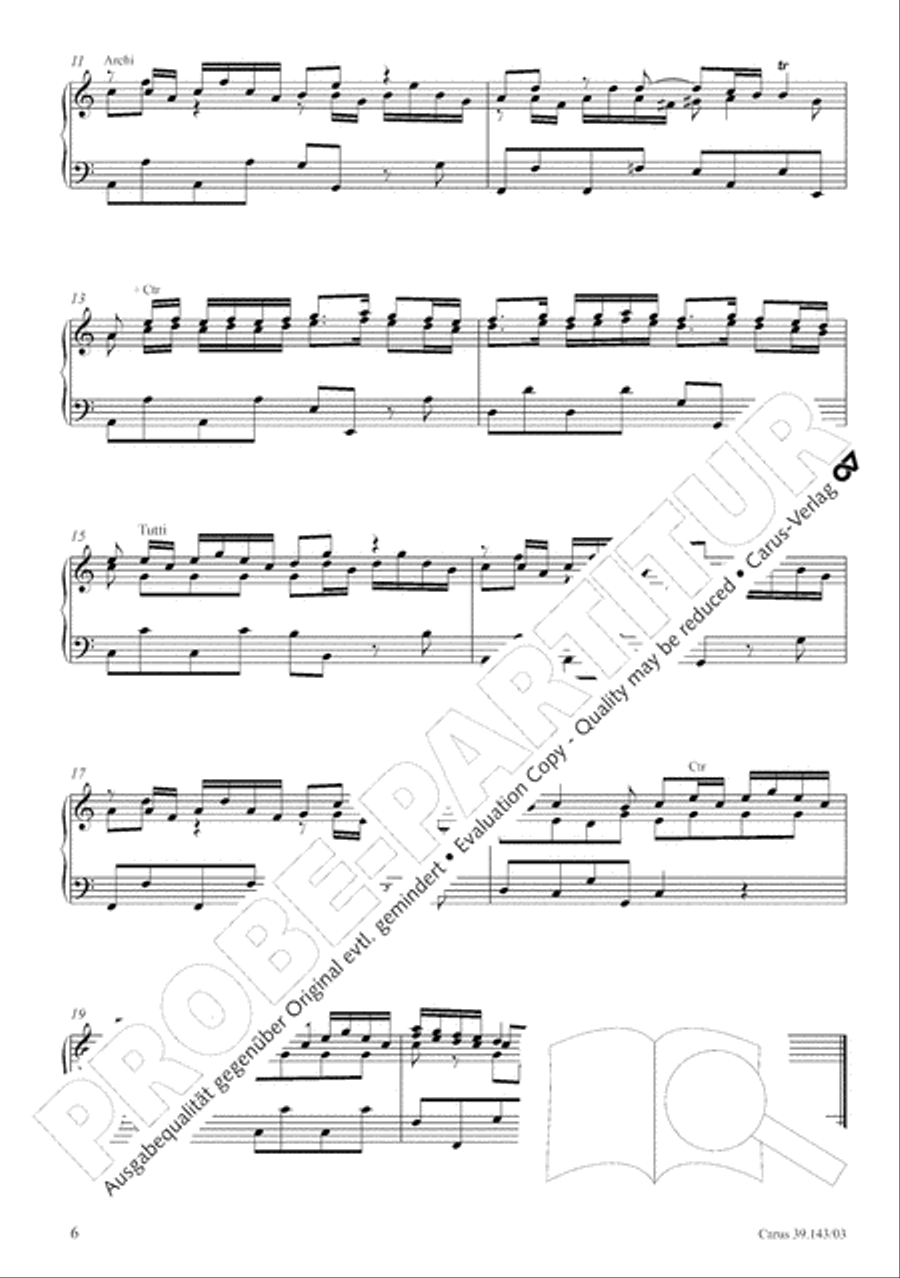 Magnificat in C major 4-Part scores gallery preview page 7
