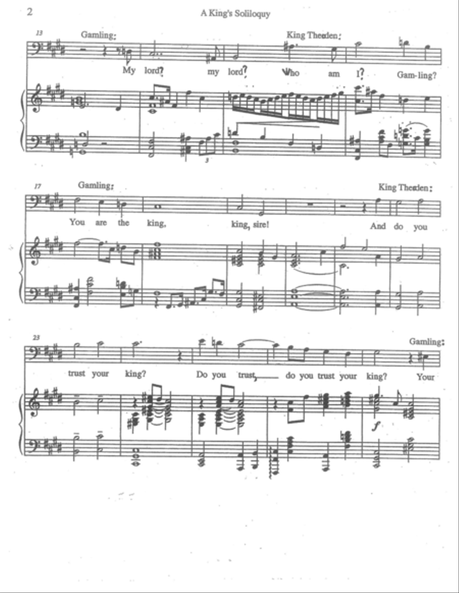 Musings For Basses and Baritones Baritone Voice scores gallery preview page 6